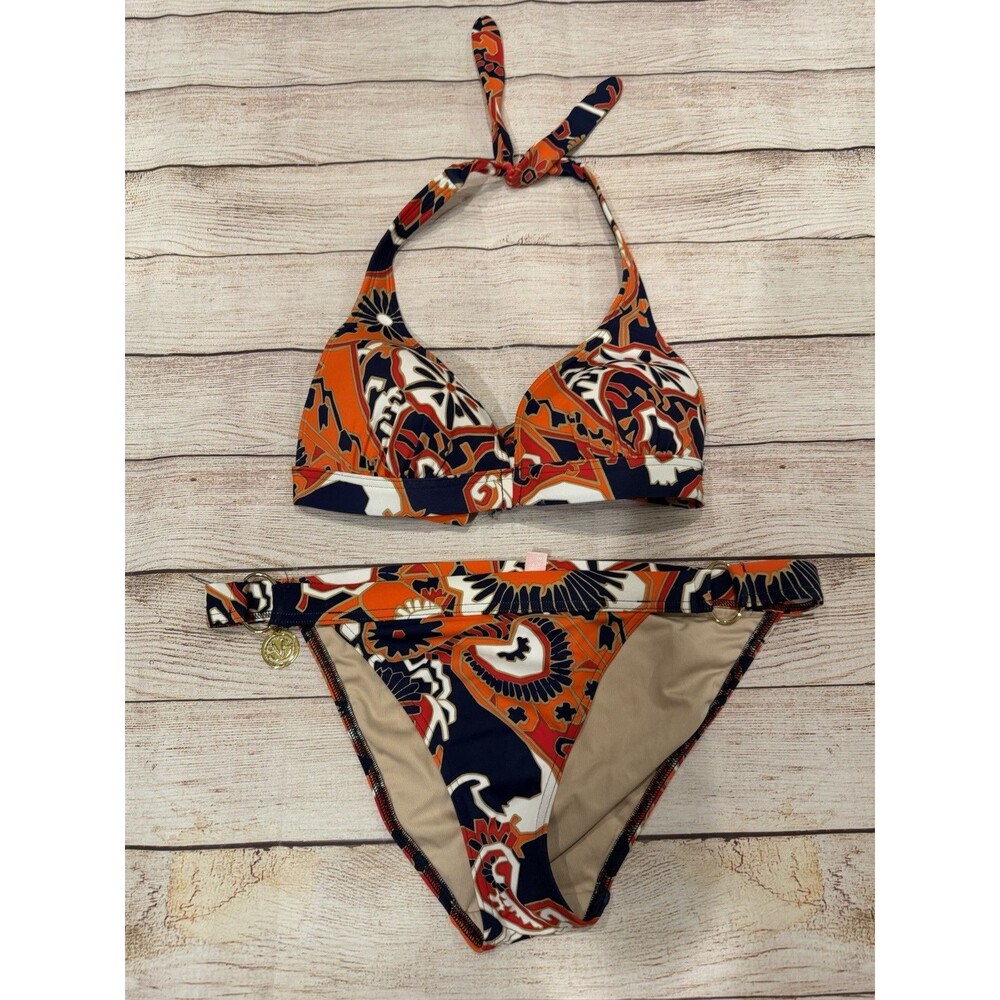 Victoria's Secret Designer style patterned 2 Piece bikini set Size Medium - Picture 4 of 7